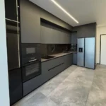 Tustin kitchen remodel with flat panel cabinets