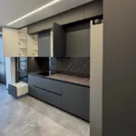 dark European kitchen remodel in Tustin CA