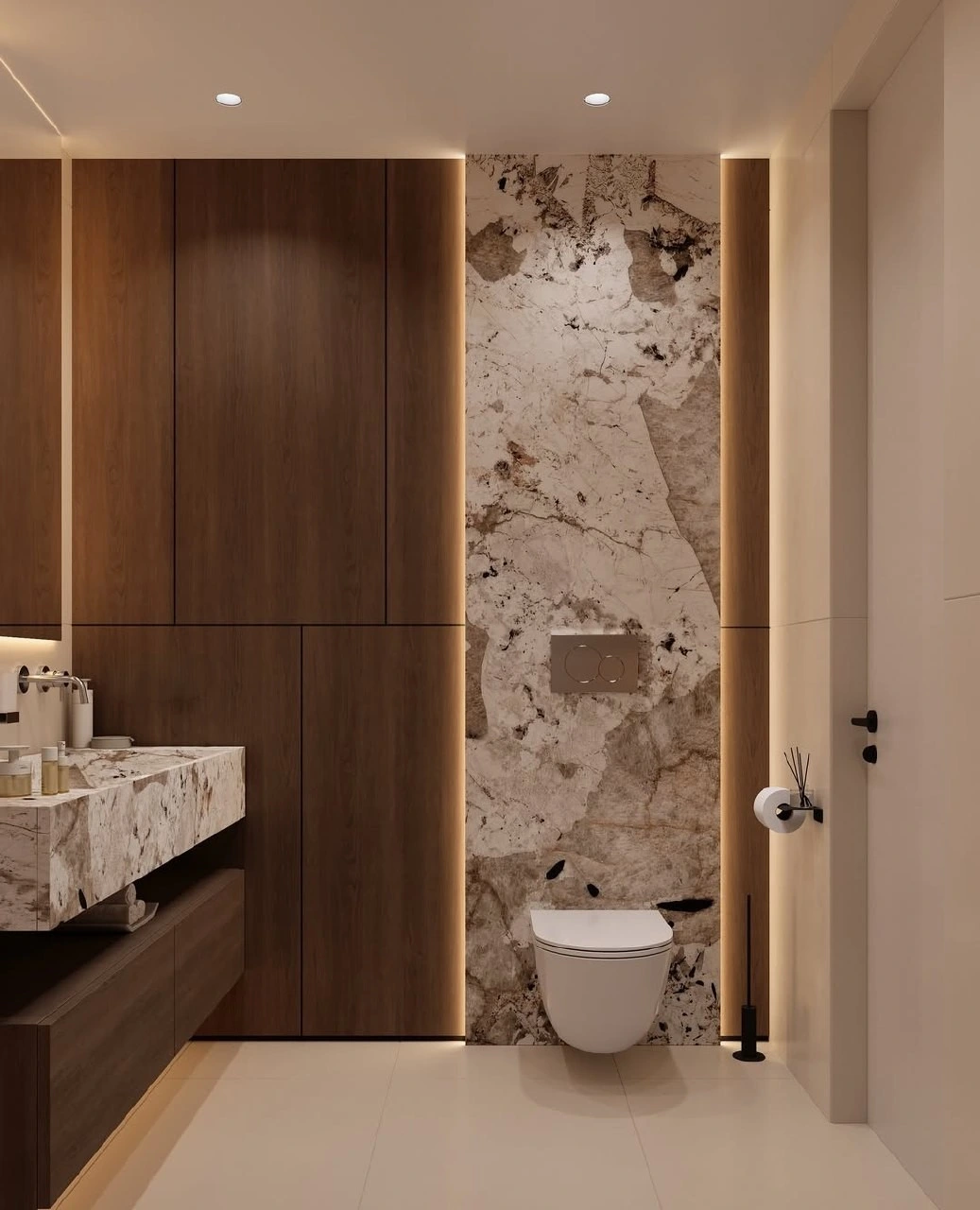bathroom remodel Costa Mesa walk in shower and freestanding tub