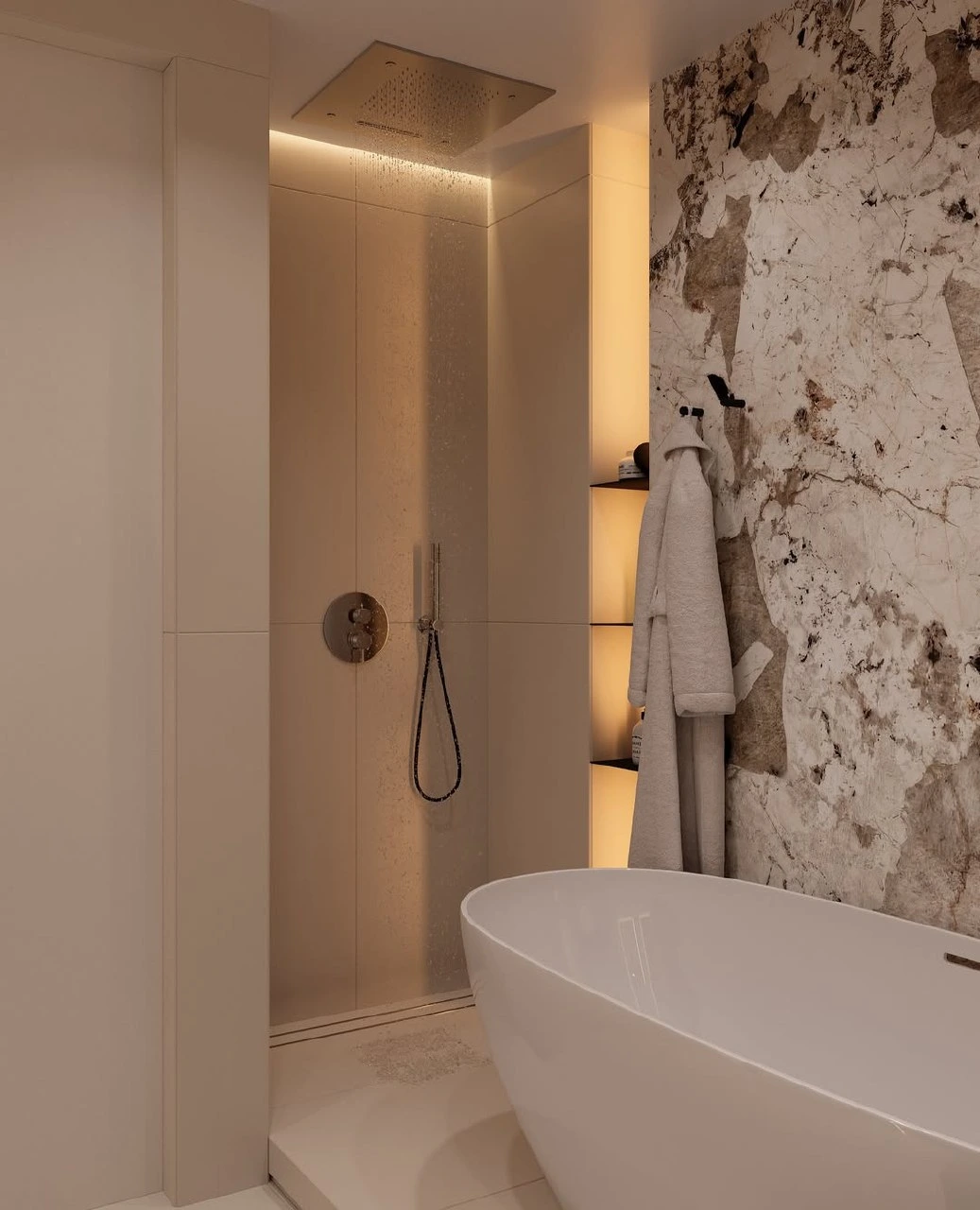 bathroom remodel Costa Mesa luxury spa bathroom design